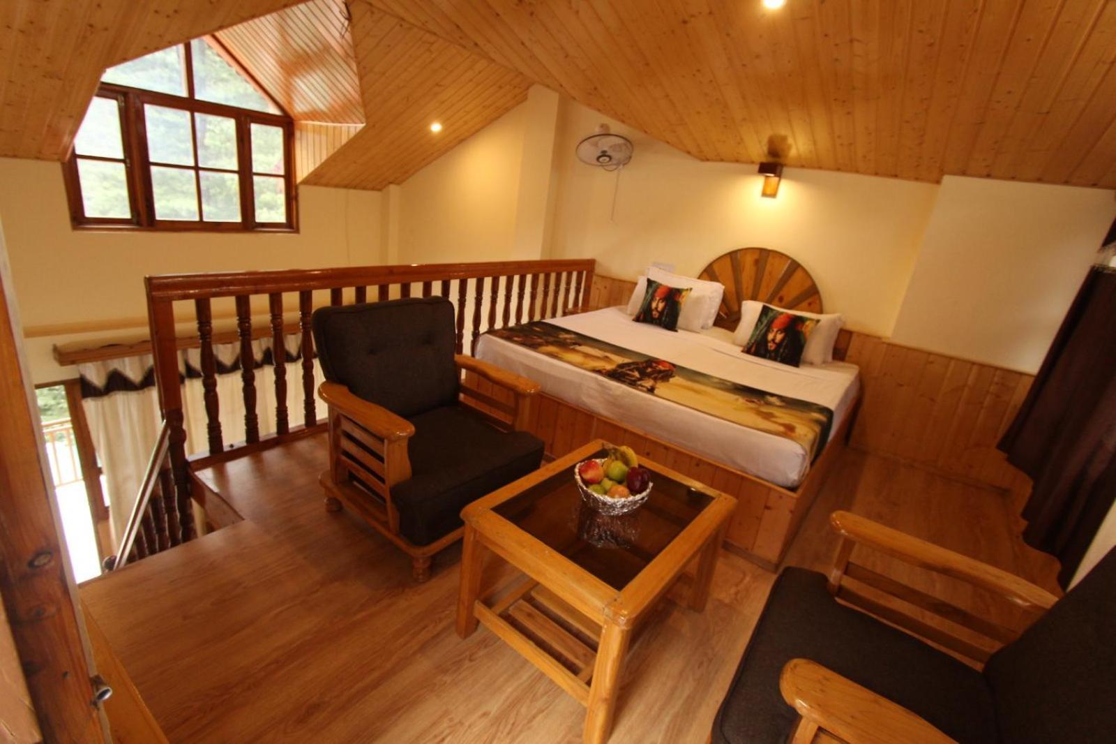 Hotel Purnima Riverside Kasol Esterno foto